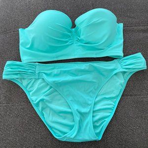 Turquoise Strapless Bikini from Victoria Secret